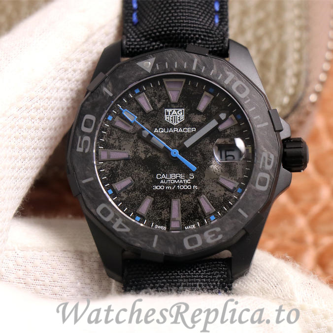 Tag Heuer Replica Aquaracer Canvas strap 41MM - WatchesReplica.is