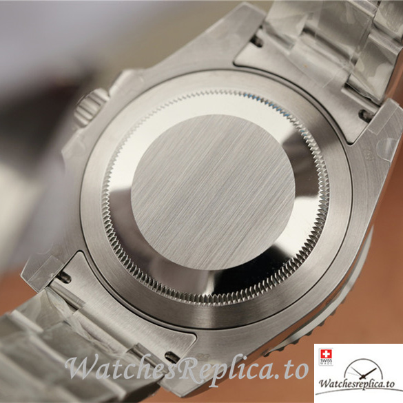 Swiss Rolex GMT-Master Replica 116719BLRO-0001 Stainless steel strap 40MM - WatchesReplica.is