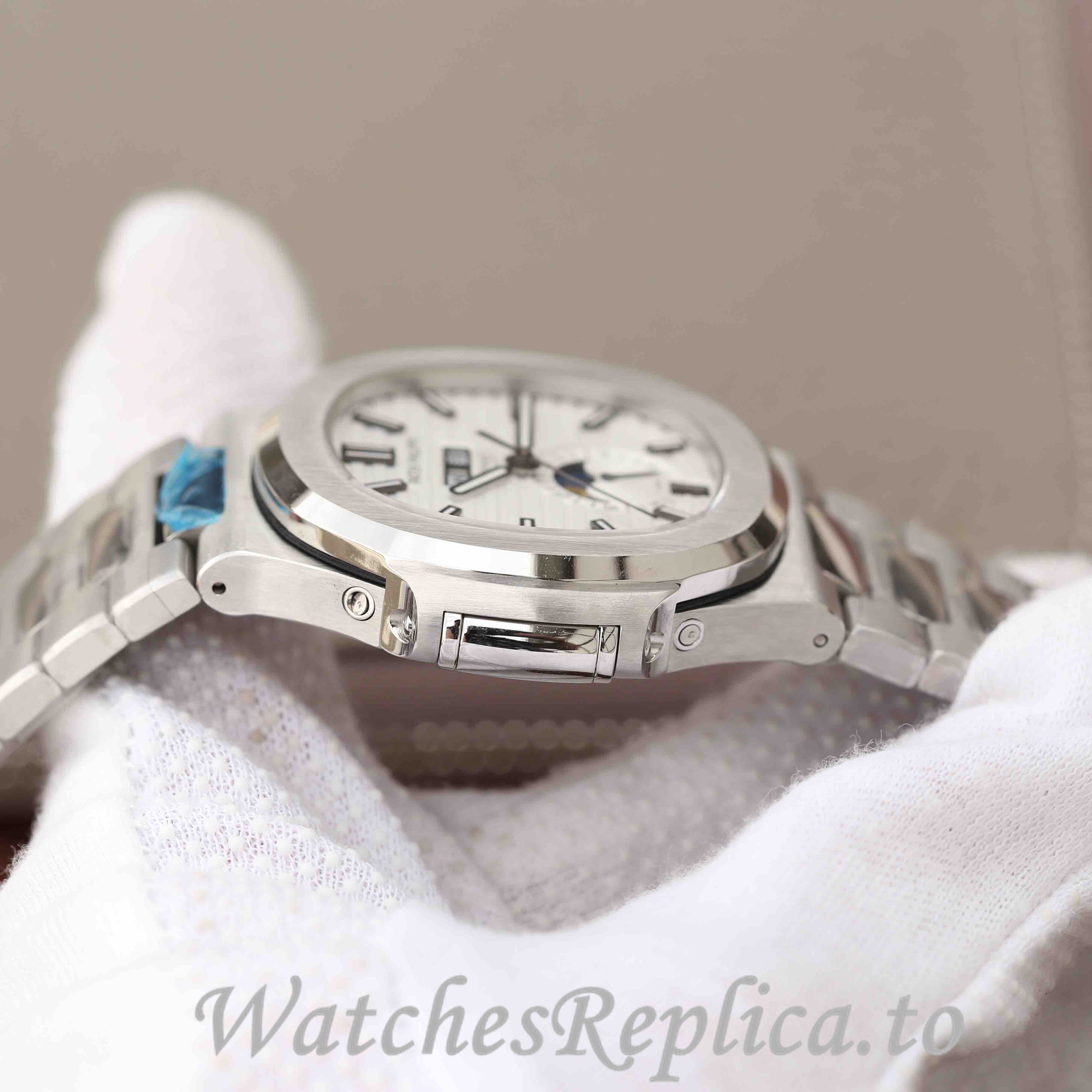 Patek Philippe Replica Nautilus 5726 Stainless steel strap 40.5MM - WatchesReplica.is