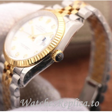 Swiss Rolex Datejust Replica 126233 Stainless steel strap 36MM - WatchesReplica.is