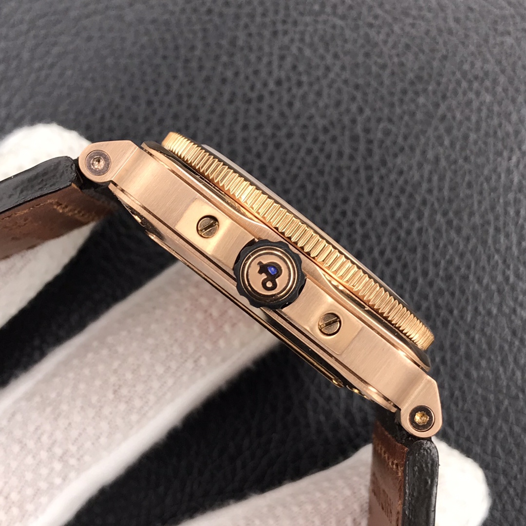 Bell Ross Replica BR 03 BR0392-CAMO-CE/SRB Leather strap 42MM - WatchesReplica.is