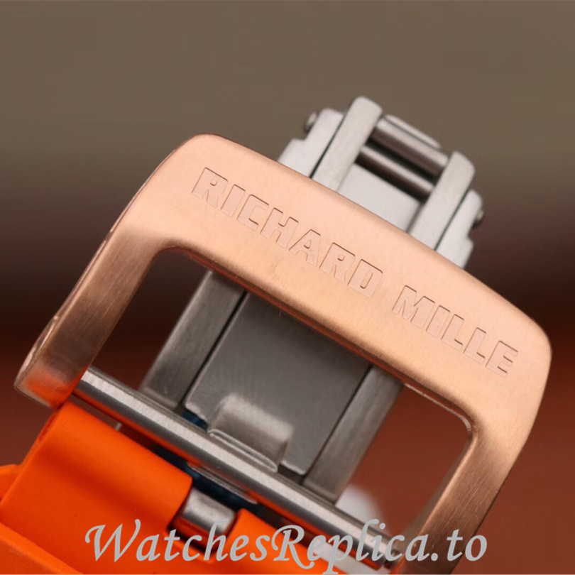 Richard Mille Replica RM035 Rubber strap 50MM - WatchesReplica.is