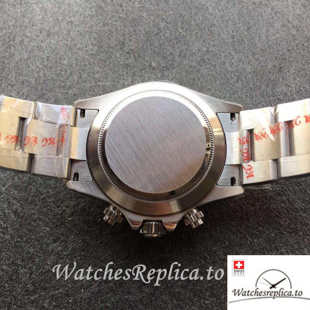 Swiss Rolex Daytona Replica 116520 Stainless steel strap 40MM - WatchesReplica.is