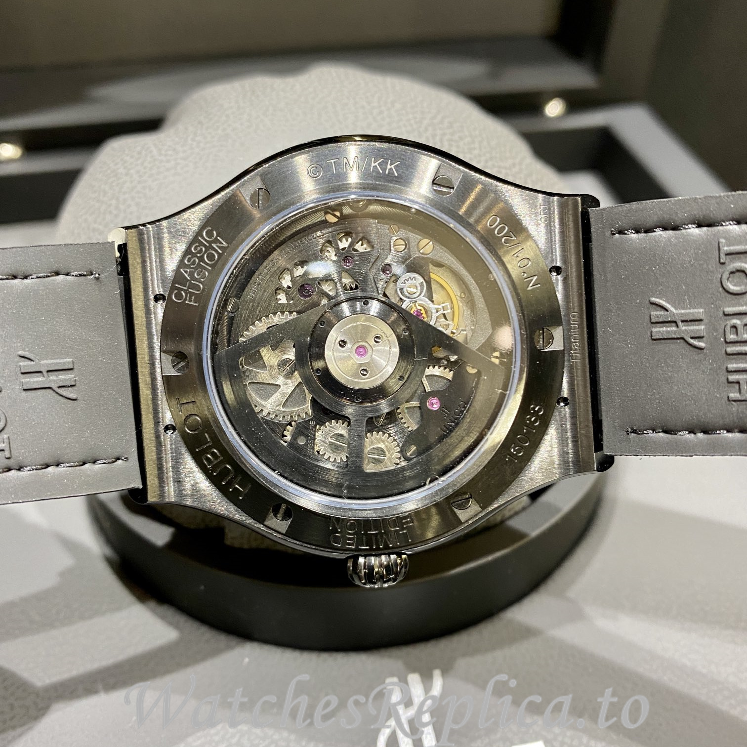 Hublot Replica 507.CX.9000.RX.TAK21 Rubber strap 45MM - WatchesReplica.is