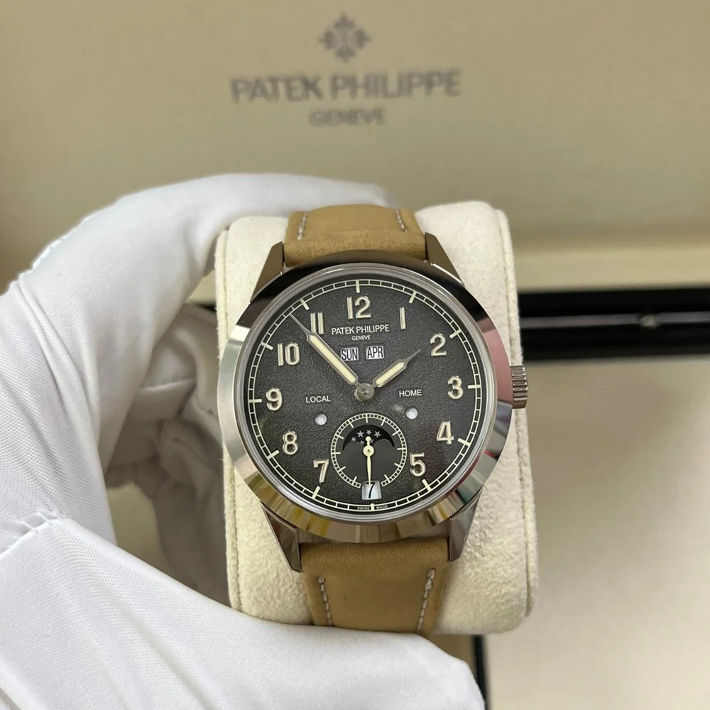 Patek Philippe Annual Calendar 5326G 41 mm Charcoal Gray Dial - WatchesReplica.is