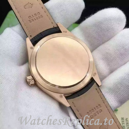 Swiss Rolex Cellini Replica 50525 Leather strap 39MM - WatchesReplica.is