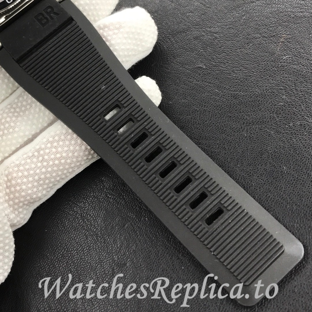 Bell Ross Replica BR 03 BR03-92 Rubber strap 42MM - WatchesReplica.is