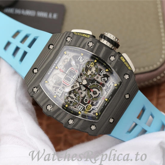 Richard Mille Replica RM11-03 Rubber strap 50MM - WatchesReplica.is
