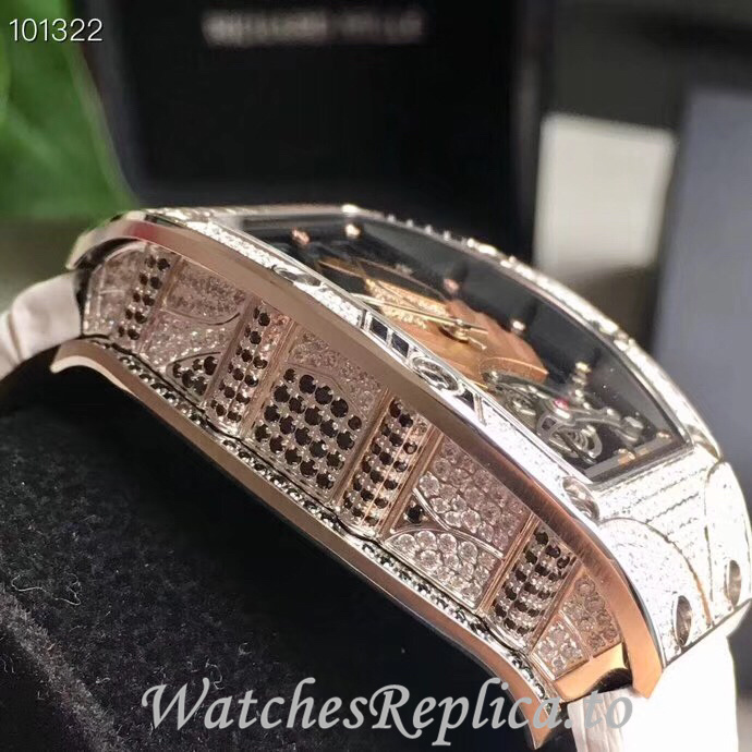 Richard Mille Replica RM71-01 Leather strap 52.20x34.40MM - WatchesReplica.is