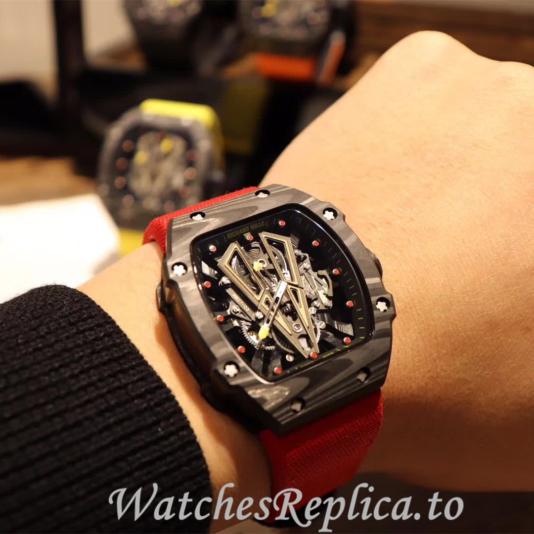 Richard Mille Replica RM27-03 Canvas strap 48MM - WatchesReplica.is