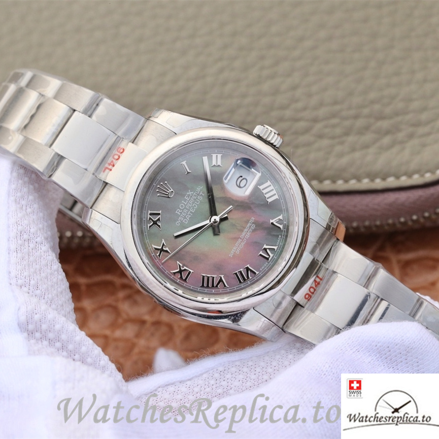 Swiss Rolex Datejust Replica 116200 Stainless steel strap 36MM - WatchesReplica.is