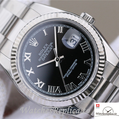 Swiss Rolex Datejust 116234 Stainless steel strap 36MM - WatchesReplica.is