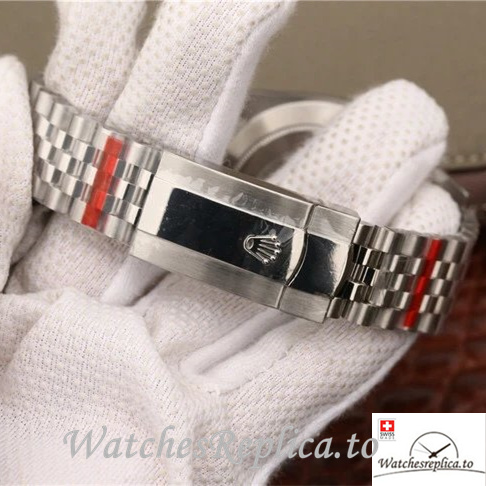Swiss Rolex Datejust Replica 126300-0004 Stainless steel strap 41MM - WatchesReplica.is