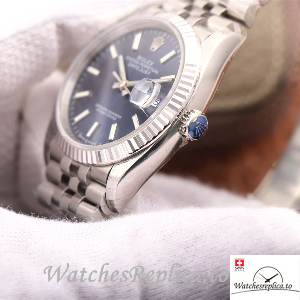 Swiss Rolex Datejust Replica 126233 Stainless steel strap 36MM - WatchesReplica.is