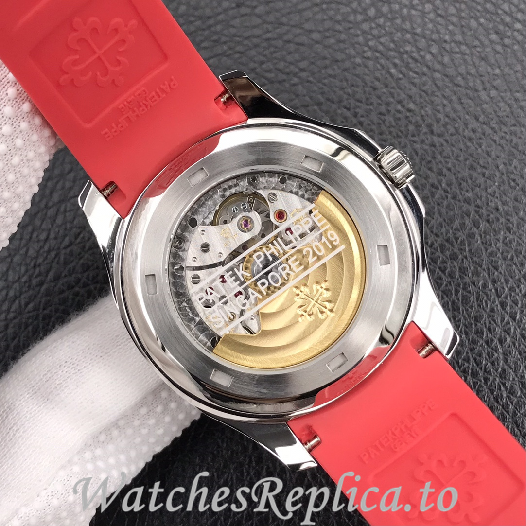 Patek Philippe Replica Aquanaut 5167 Rubber strap 40MM - WatchesReplica.is