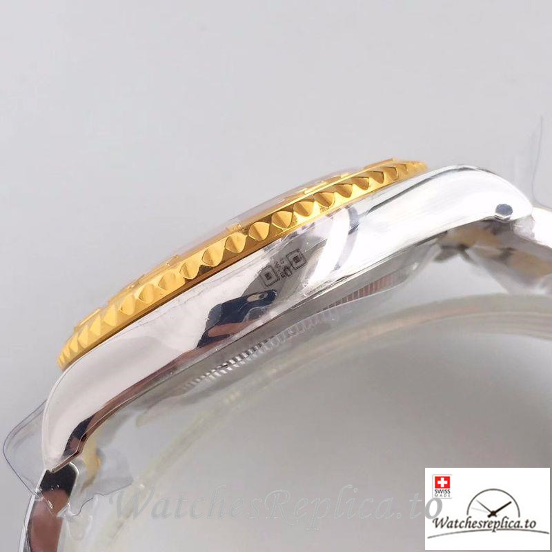 Swiss Rolex Yacht Master Replica 116621 001 Rose Gold Bezel 40MM - WatchesReplica.is