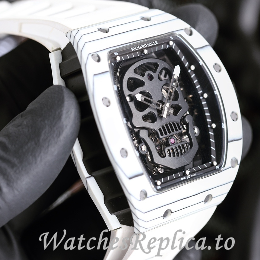 Richard Mille Replica RM052 Rubber strap 50MM - WatchesReplica.is