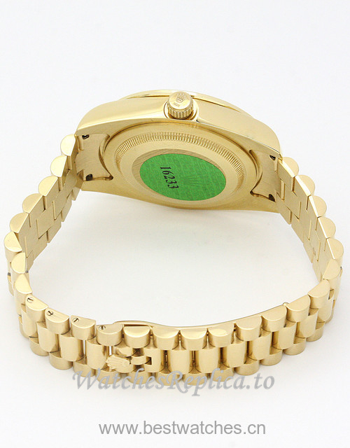 Rolex Day-Date II Champagne Dial 218348 - WatchesReplica.is