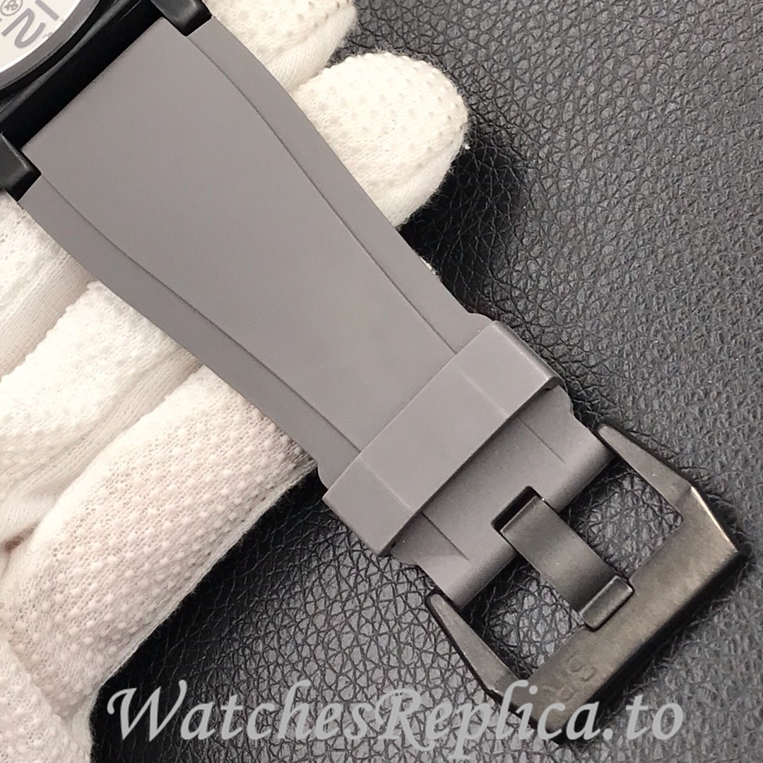 Bell Ross Replica BR 03 BR03-92 Rubber strap 42MM - WatchesReplica.is