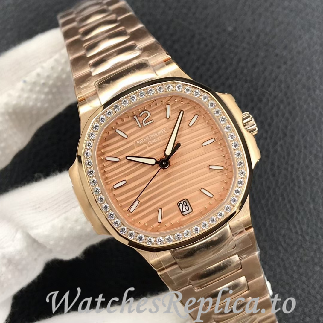 Patek Philippe Replica Nautilus 7118 Stainless steel strap 35.2MM - WatchesReplica.is