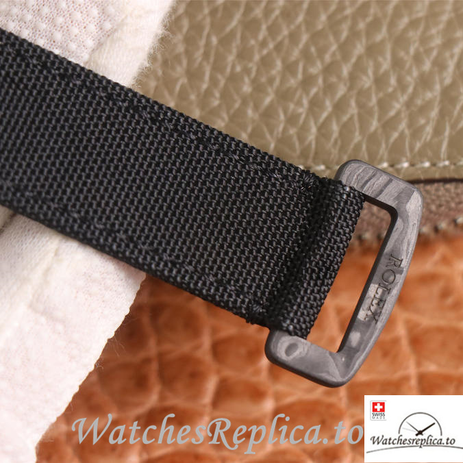 Swiss Rolex Daytona Replica Canvas strap 40MM - WatchesReplica.is