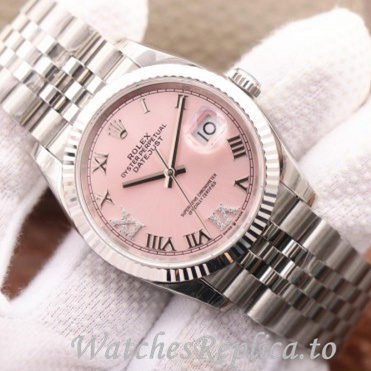 Swiss Rolex Datejust Replica 116234 Stainless steel strap 36MM - WatchesReplica.is