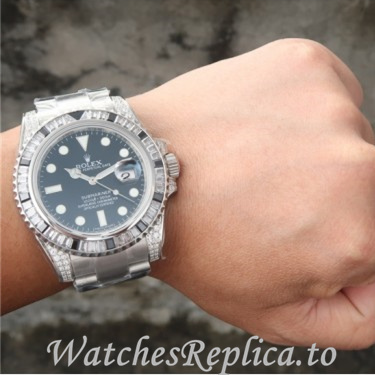 Swiss Rolex Submariner Replica 116610 Stainless steel strap 40MM - WatchesReplica.is