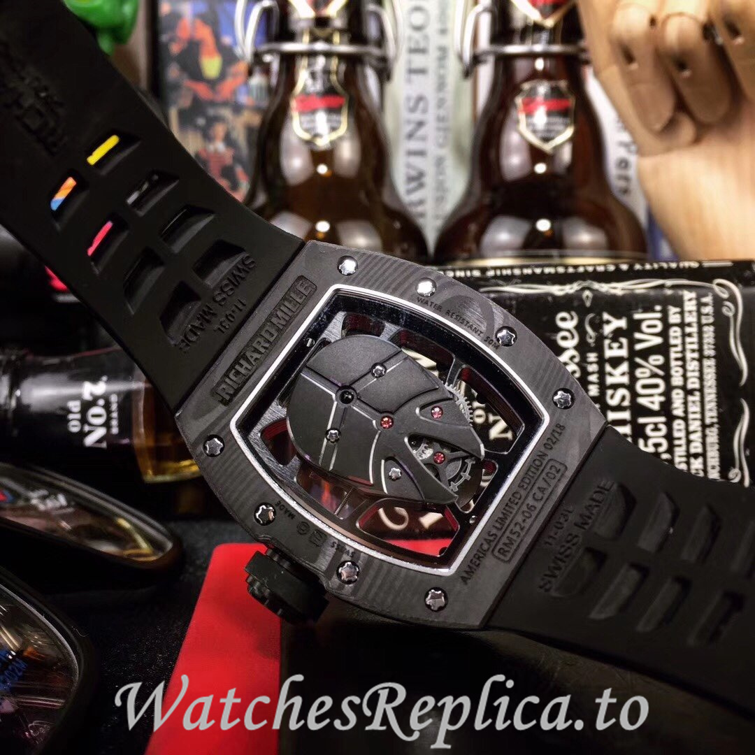Richard Mille Replica RM52-06 Rubber strap 50MM - WatchesReplica.is