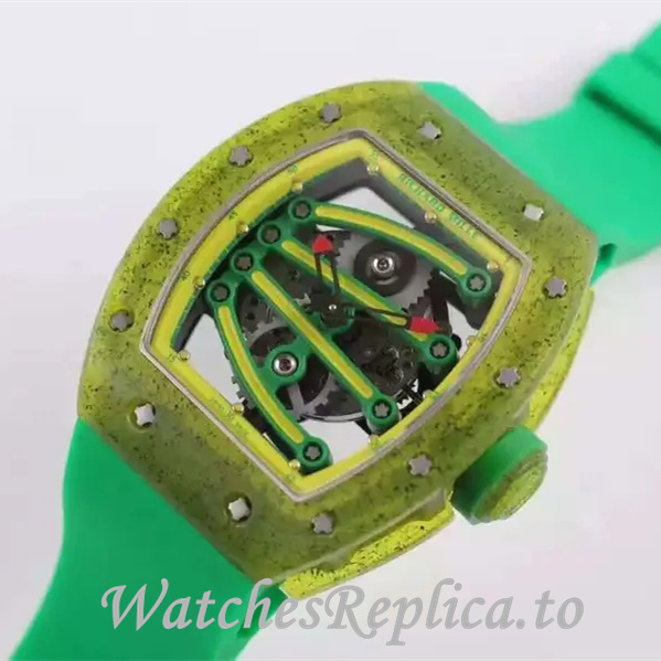 Richard Mille Replica RM59-01 Rubber strap 50MM - WatchesReplica.is
