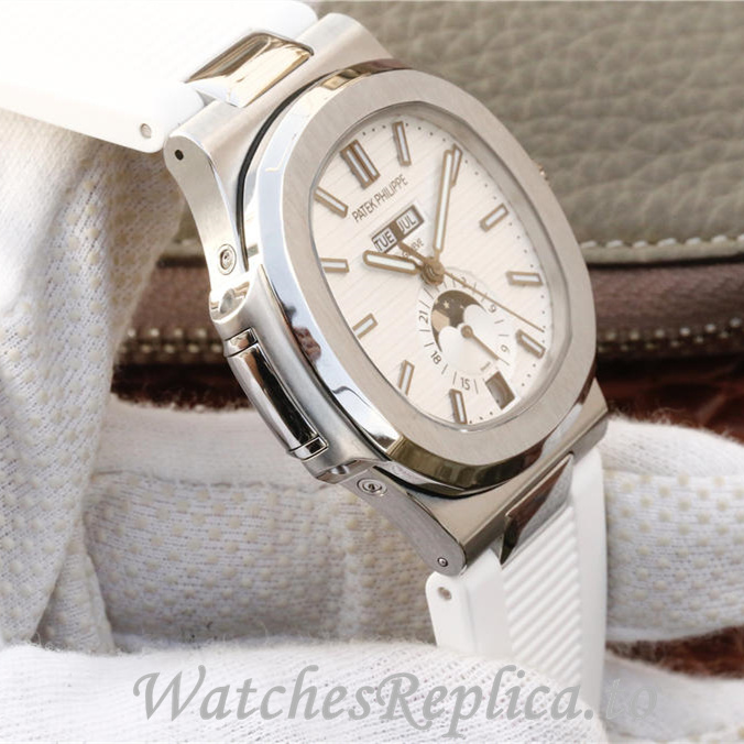 Patek Philippe Replica Nautilus 5726 Rubber strap 40.5MM - WatchesReplica.is