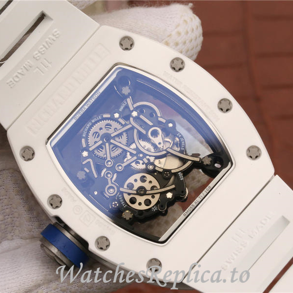 Richard Mille Replica RM055 Rubber strap 50MM - WatchesReplica.is