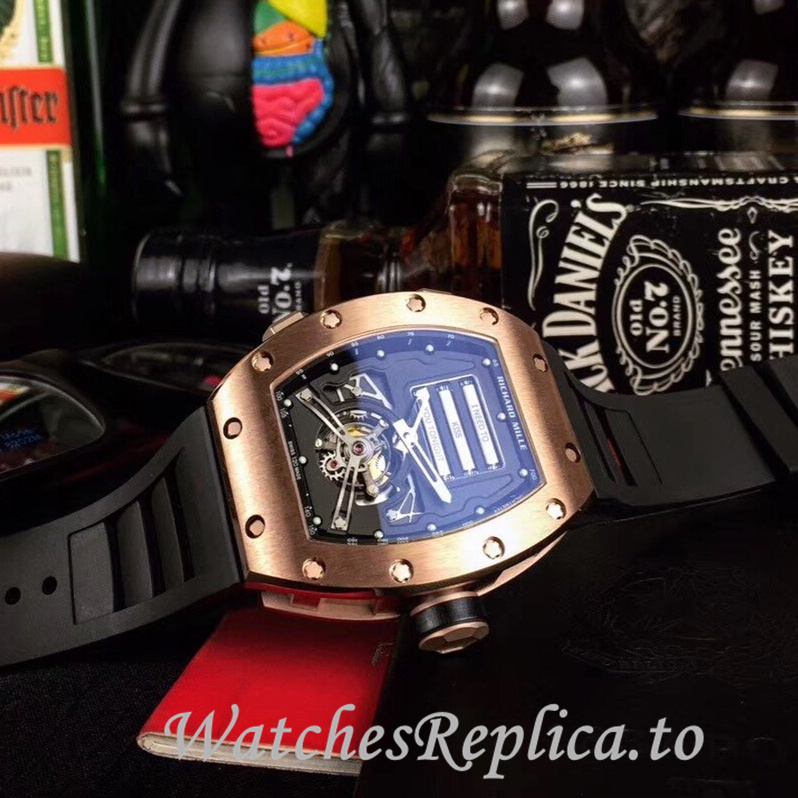 Richard Mille Replica RM69Ti Rubber strap 50MM - WatchesReplica.is