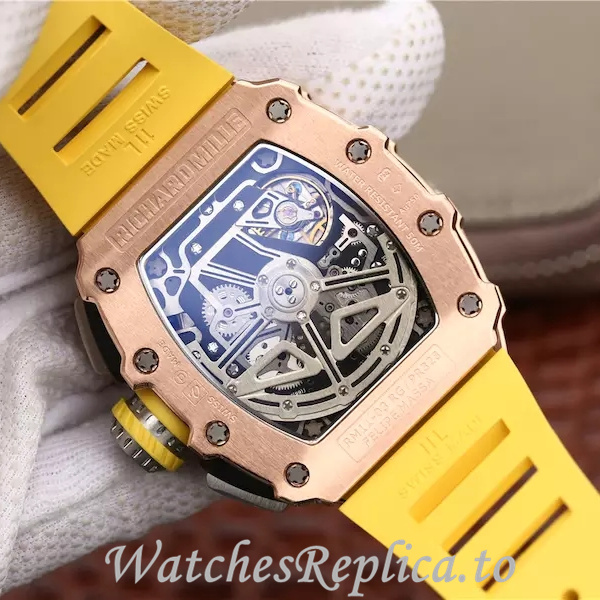 Richard Mille Replica RM11-03 Rubber strap 50MM - WatchesReplica.is