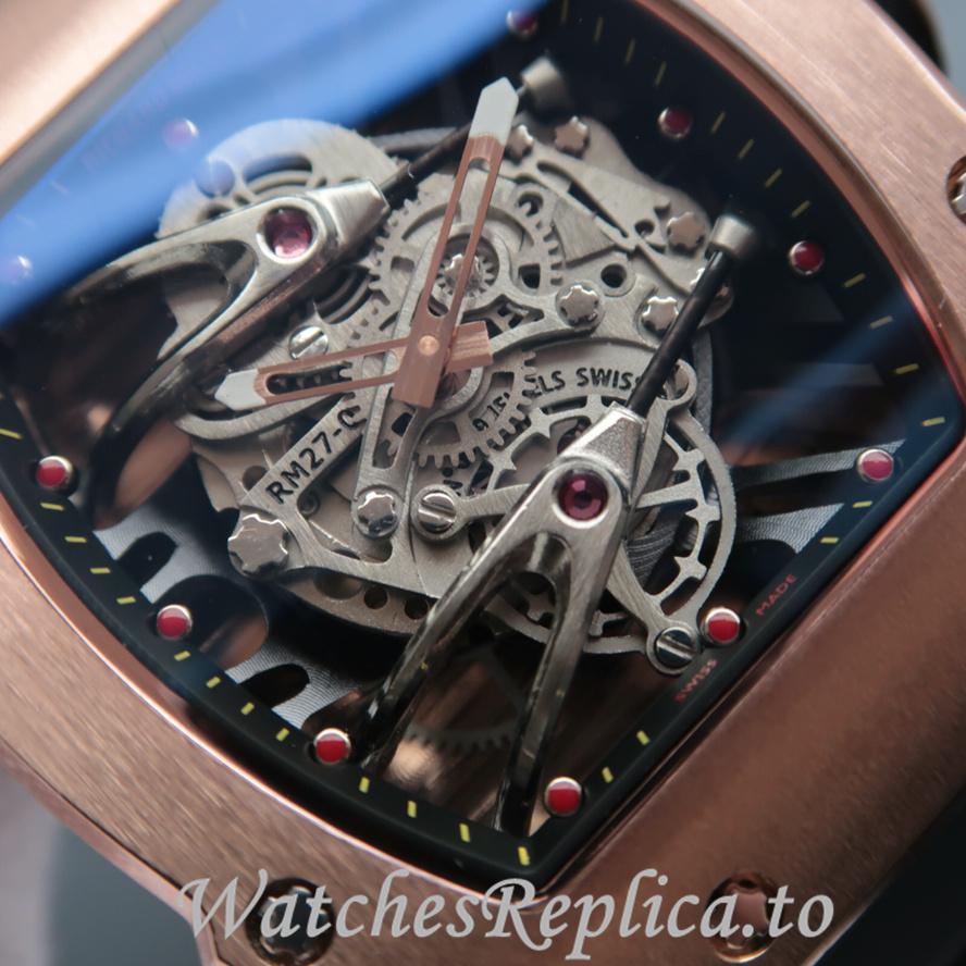 Richard Mille Replica RM27-02 Rubber strap 50MM - WatchesReplica.is