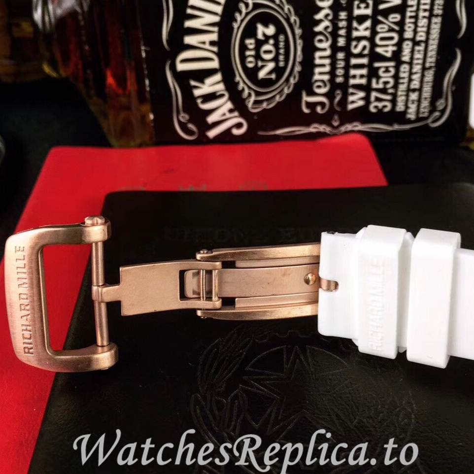 Richard Mille Replica RM037 Rubber strap 45MM - WatchesReplica.is