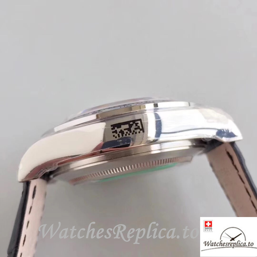 Swiss Rolex Daytona Replica 116520 Leather strap 40MM - WatchesReplica.is