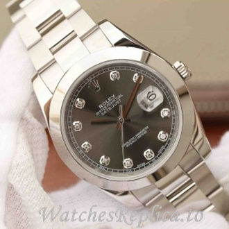 Swiss Rolex Datejust Replica 126300 Stainless steel strap 41MM - WatchesReplica.is