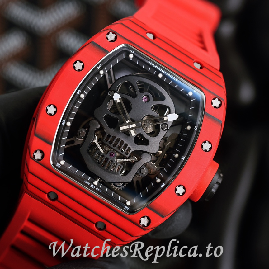 Richard Mille Replica RM052 Rubber strap 50MM - WatchesReplica.is