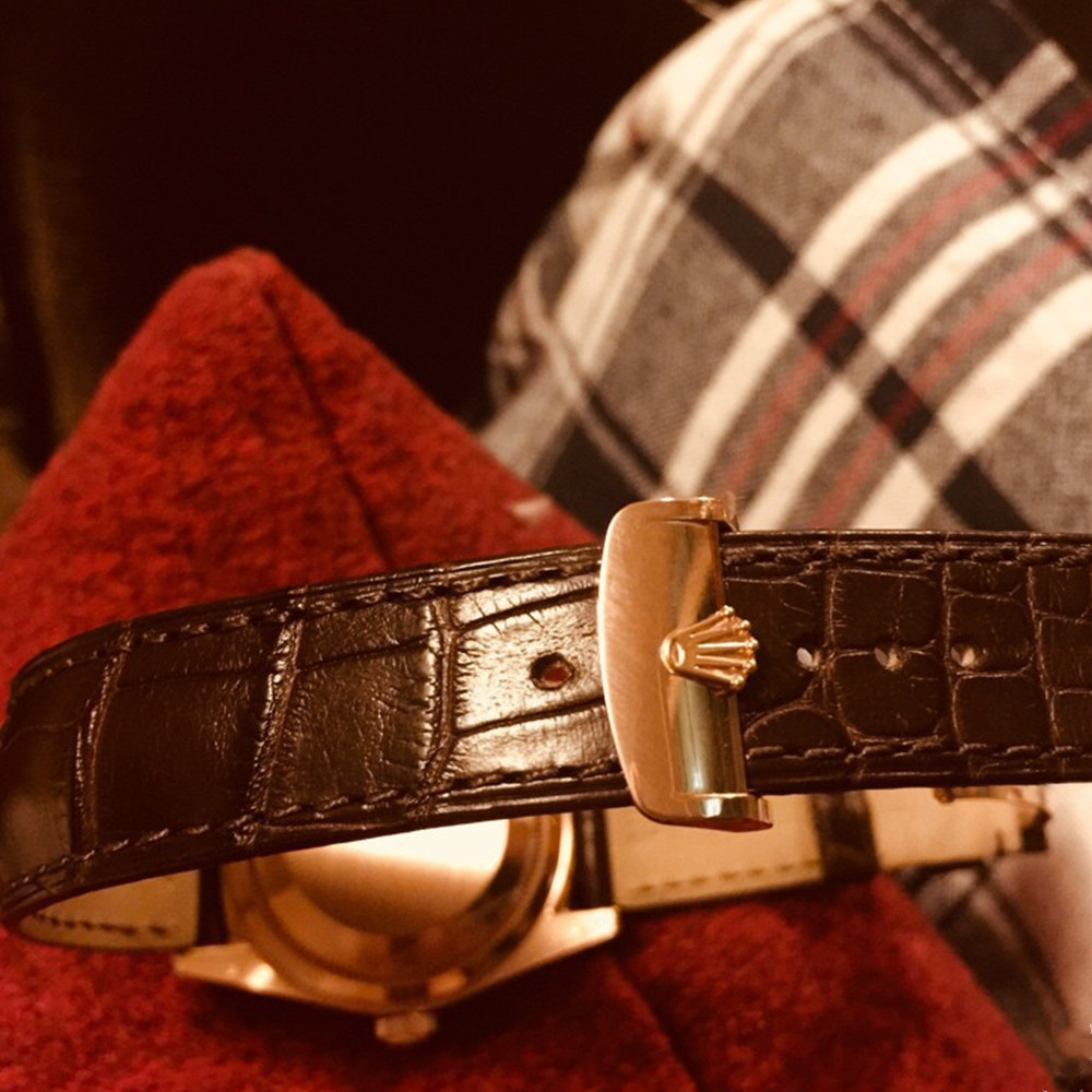 Rolex Day Date Chocolate Dia 118135 - WatchesReplica.is