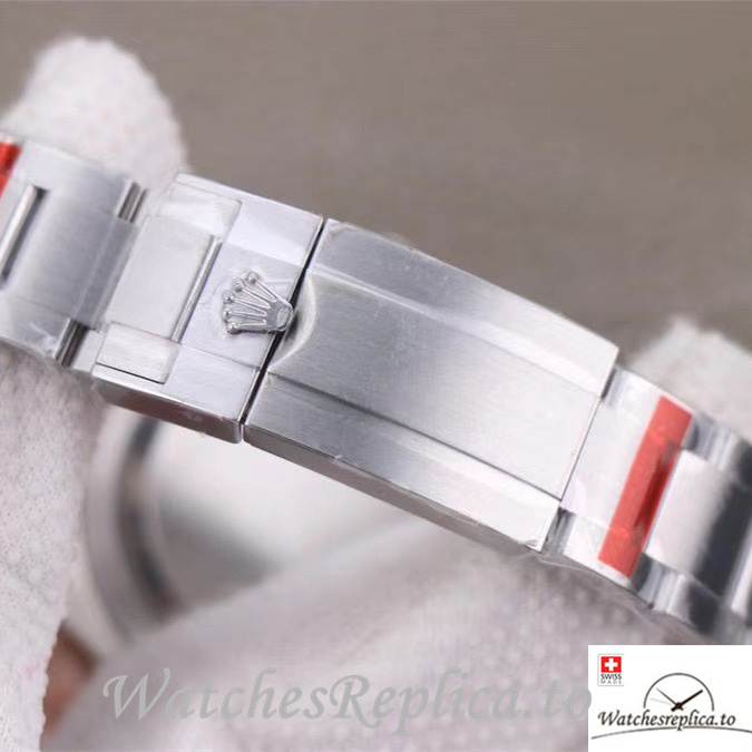 Swiss Rolex Explorer Replica 216570 77210 Stainless steel strap 42MM White Dial - WatchesReplica.is