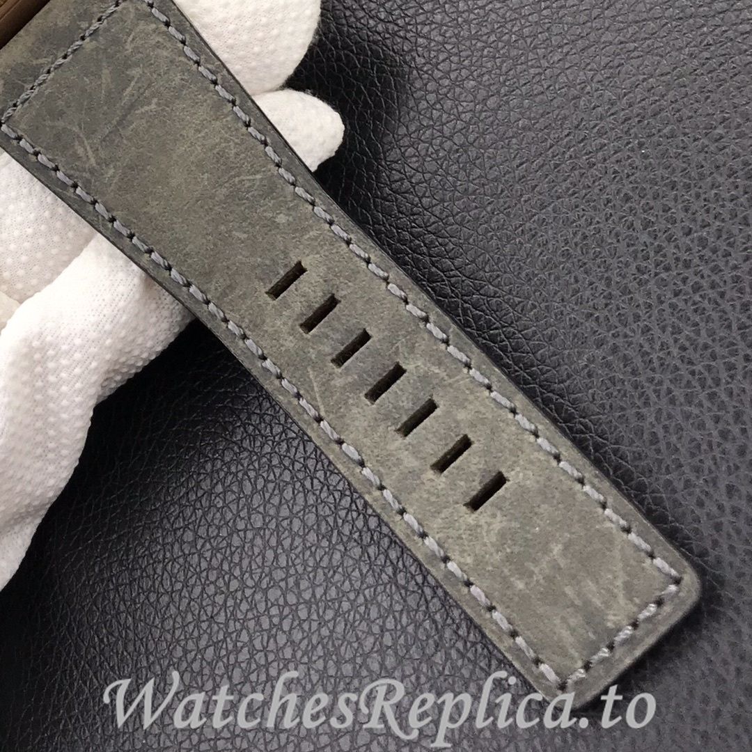 Bell Ross Replica BR 03 BR0392-D-G-BR/SCA Leather strap 42MM - WatchesReplica.is