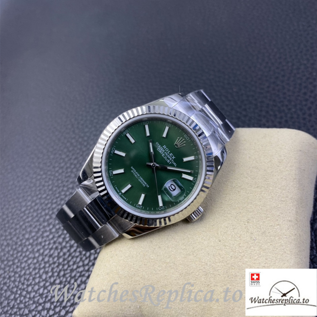 Swiss Rolex Datejust 126334 Replica Stainless steel strap 41MM - WatchesReplica.is