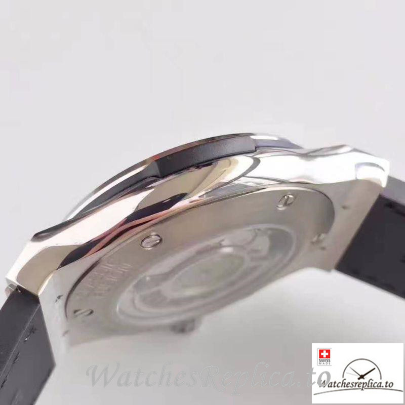 Swiss Hublot Classic Fusion Titanium Blue Replica 511.NX.7170.LR Blue Strap 45MM - WatchesReplica.is