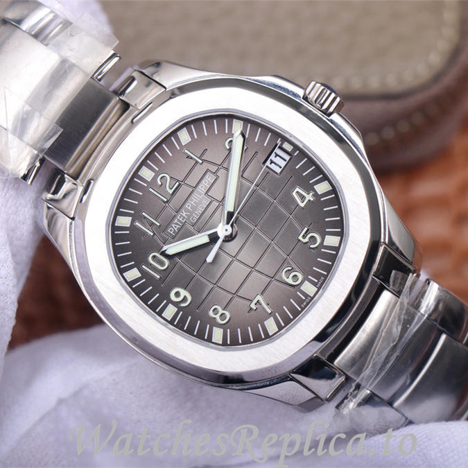 Patek Philippe Replica Aquanaut 5165 Stainless steel strap 40MM - WatchesReplica.is
