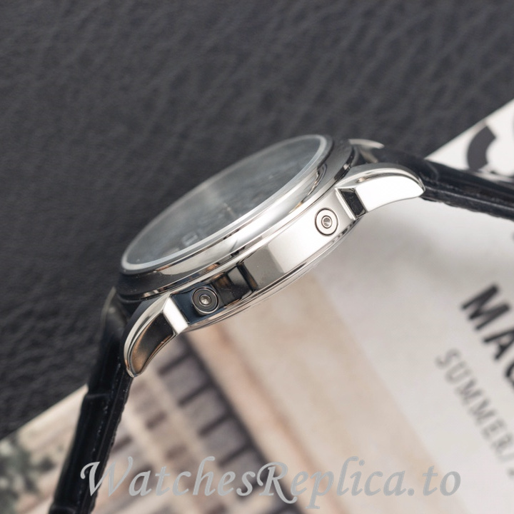 Patek Philippe Replica Complications Leather strap 41MM - WatchesReplica.is