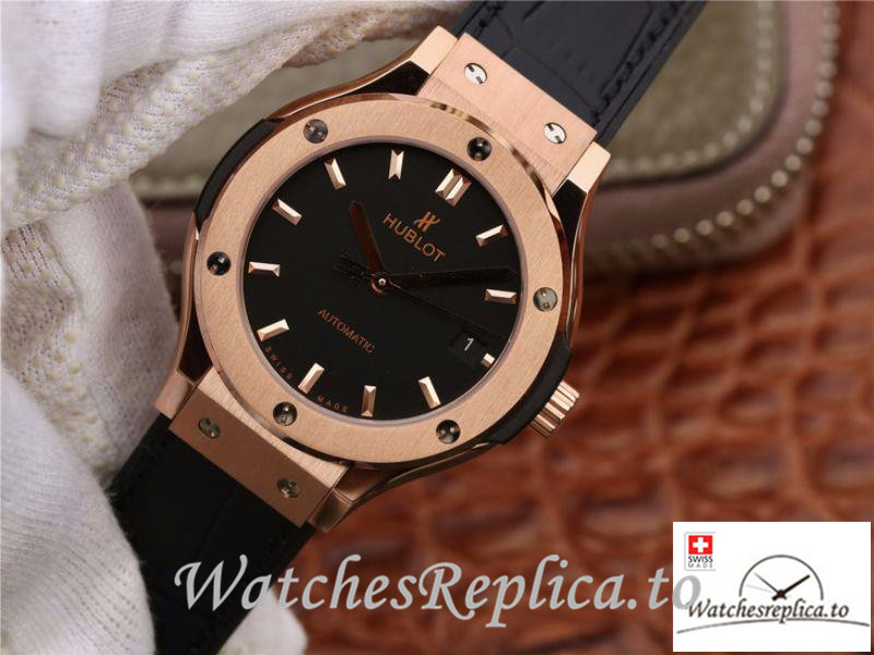 Swiss Hublot Classic Fusion King Replica 511.OX.1181.LR Black Strap 45MM - WatchesReplica.is