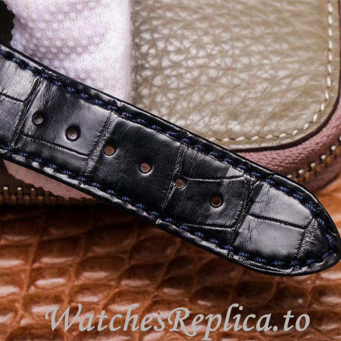 Patek Philippe Replica Nautilus 5726 Leather strap 40.5MM - WatchesReplica.is