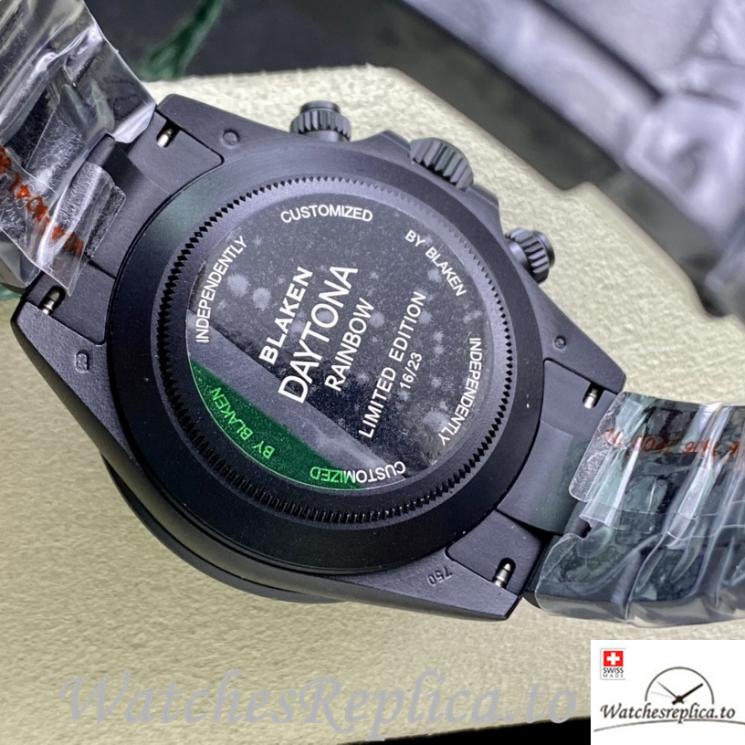 Swiss Rolex Daytona 116598RBOW Replica Stainless steel strap 40MM - WatchesReplica.is