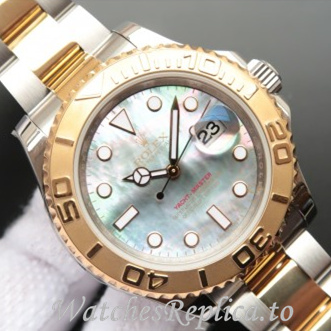 Swiss Rolex Yacht Master Replica 116621 Stainless steel strap 40MM - WatchesReplica.is