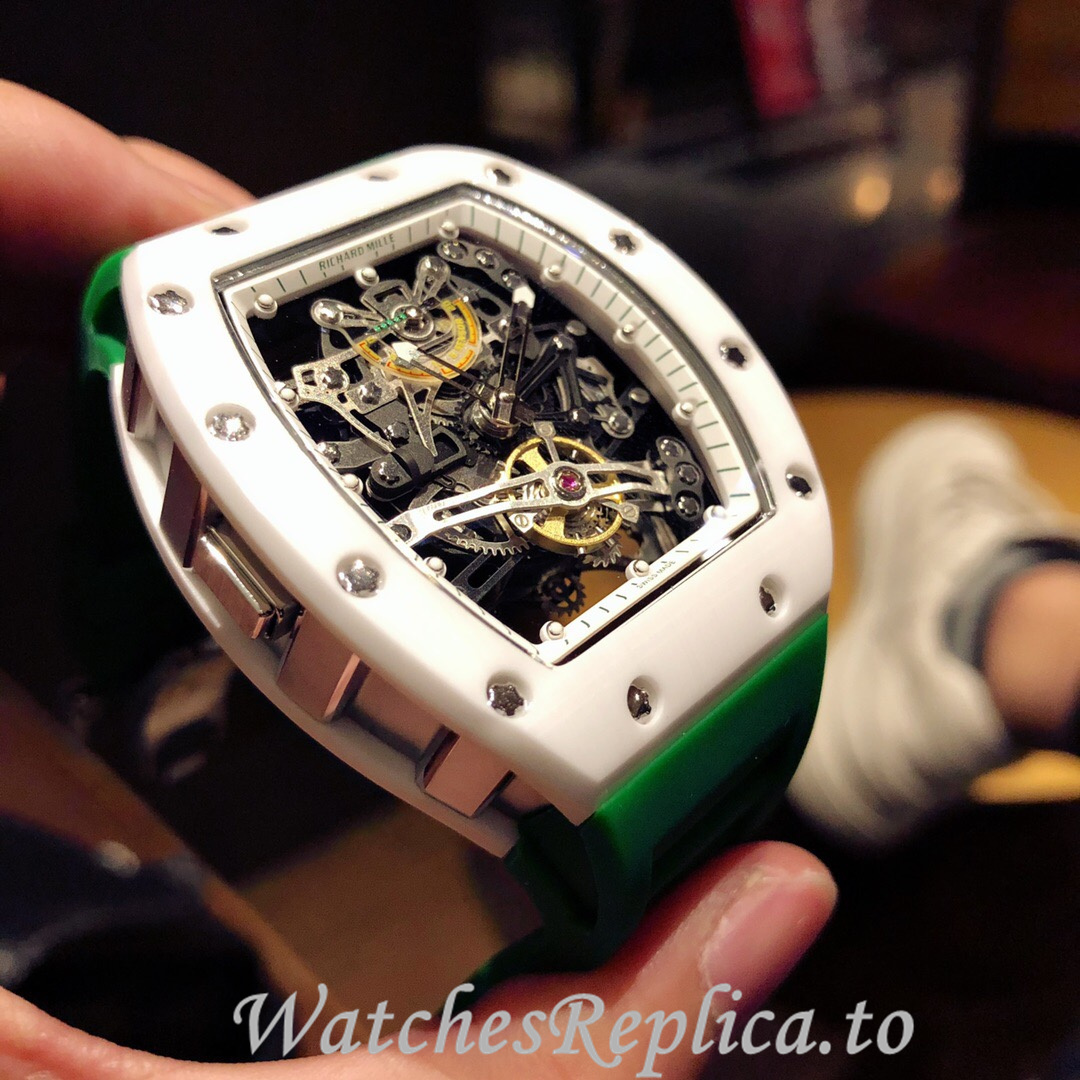 Richard Mille Replica RM38-01 Rubber strap 48MM - WatchesReplica.is